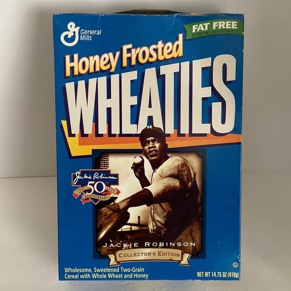 General Mills Wheaties 1997 Jackie Robinson Collectors Edition 50th Anniversary - Picture 1 of 7